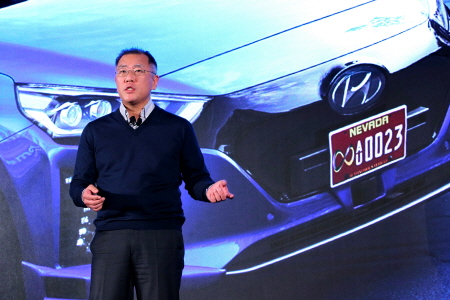 크기변환_사진7) 현대자동차 프레스 컨퍼런스에서 기조 연설을 하고 있는 정의선 부회장.jpg