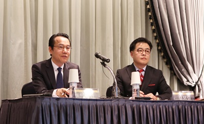 이랜드그룹 이규진 CFO, 김보걸 자금 본부장1.JPG