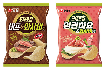 농심 포테토칩 와사비맛 신제품 2종(1).jpg