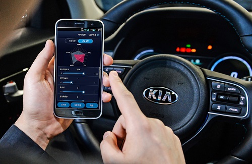 (사진1) 현대기아차, 모바일 기반 전기차 튠업 기술 개발.JPG