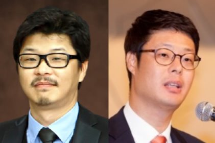 조성환 부회장(왼쪽), 조성배 사장