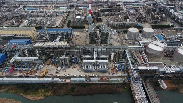 SK에너지의 감압잔사유 탈황설비(VRDS, Vacuum Residue Desulfurization).