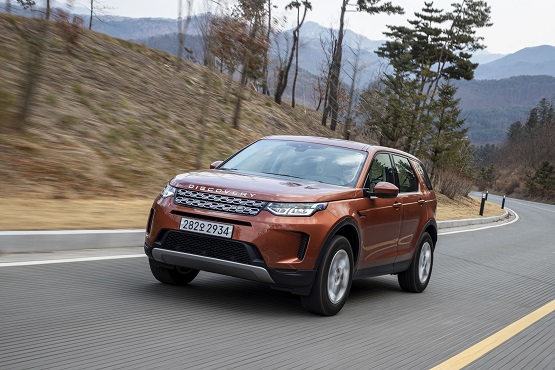 ▲랜드로버 올 뉴 디스커버리 스포츠