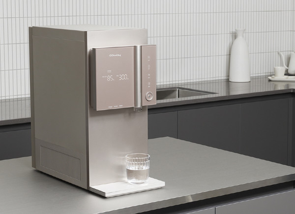 ▲코웨이 한뼘 시루직수 정수기