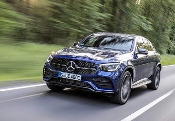 ▲벤츠 GLC 쿠페