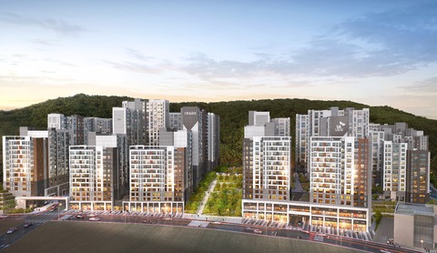 DMC SK뷰 아이파크 포레 투시도