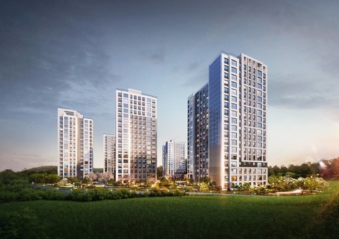 e편한세상 남양뉴타운 투시도