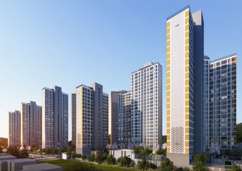 e편한세상 창원 파크센트럴 투시도