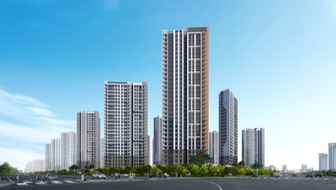 고덕신도시 제일풍경채 3차 센텀 투시도