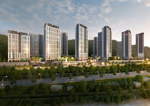 e편한세상 순천 어반타워 투시도