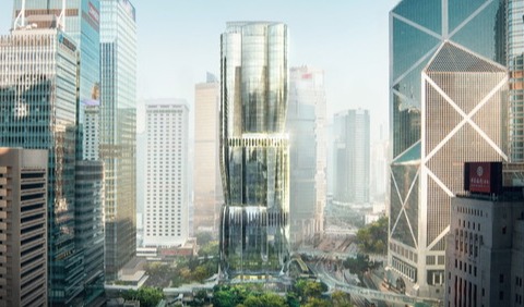 대우건설의 BMC기술이 적용될 홍콩 2 머레이 로드 타워. 사진 출처: Henderson Land Development Co. Ltd.