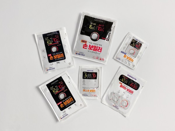 ▲나비엔, CU 콜라보 핫팩