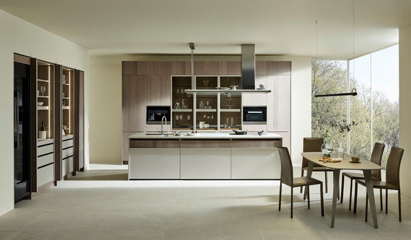 ▲한샘 키친바흐 '미스티 그레이(Misty Grey)'