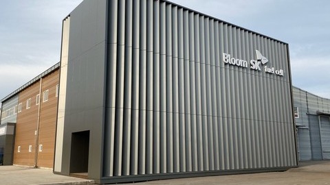 블룸SK퓨얼셀 제조공장 전경