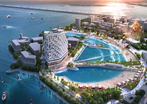 시흥 웨이브파크 푸르지오 시티 조감도