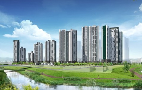 의정부역 푸르지오 더 센트럴 주경 투시도