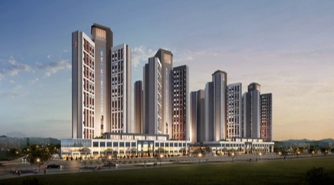 힐스테이트 도안 2차 야경투시도