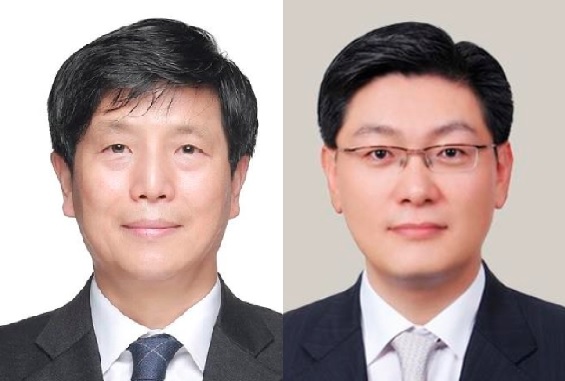 도정해 GS엔텍 대표이사 부사장(왼쪽), 김성원 GS에너지 부사장