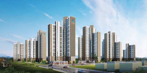 양평다문지구 반도유보라 아이비파크 투시도