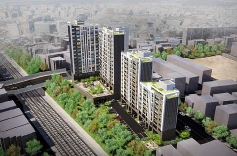 부천동성아파트 재건축사업 조감도