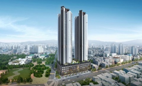 동성로 SK리더스뷰 주경투시도