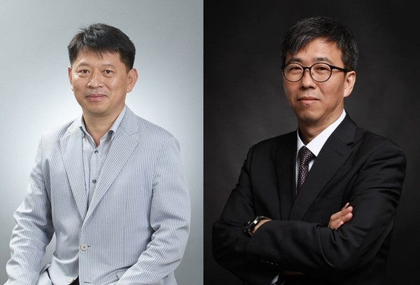 ▲(왼쪽부터)안흥국 한샘 리하우스사업본부 사장, 김용하 한샘 인테리어사업본부 전무