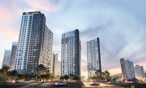 인천 용현4구역 재개발사업 투시도