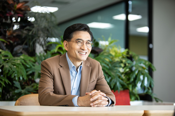 ▲진재승 유한킴벌리 대표이사 사장