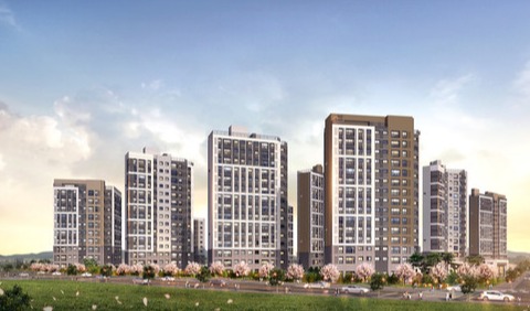 화성 태안3지구 우미린 센트포레 1차 투시도