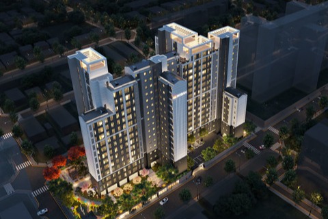 경기도 부천 삼익아파트2동 가로주택정비사업 조감도