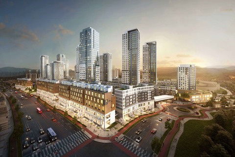 ▲세종 리첸시아 파밀리에 오피스텔 투시도