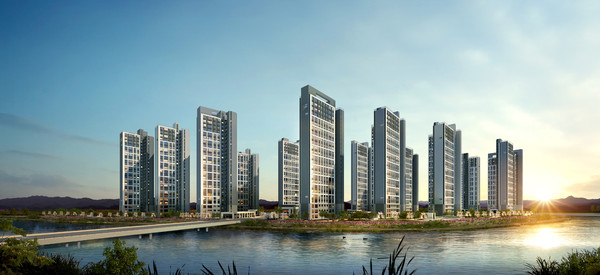 ▲검단신도시 우미린 파크뷰 투시도