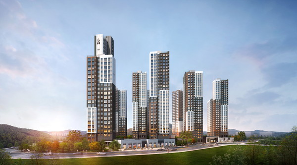 ▲안산 중흥S-클래스 더퍼스트 투시도