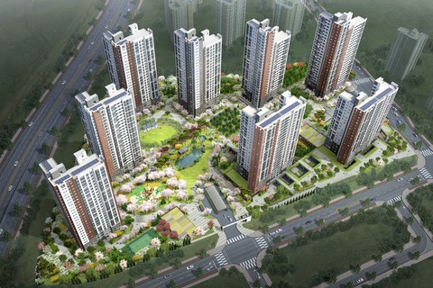 ▲파주 운정신도시 우미린 더 퍼스트 조감도