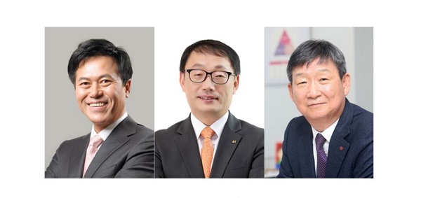 ▲박정호-구현모-황현식 사장(좌측부터)