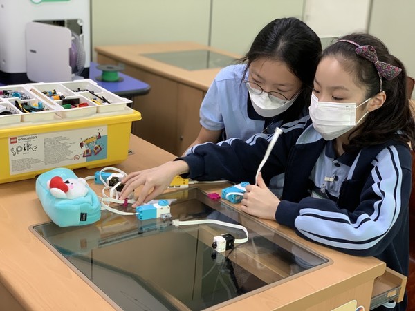 ▲하이파이브 챌린지 수업 전경