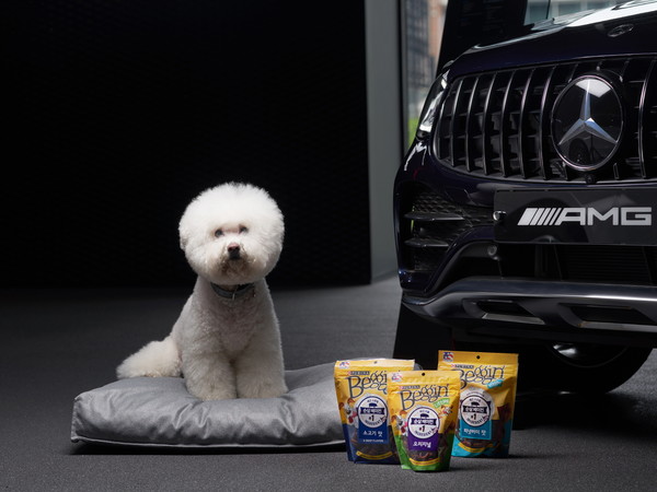 ▲순살 베이컨으로 만든 네슬레 퓨리나의 강아지 간식, 베긴