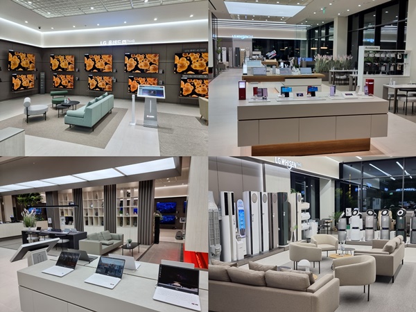 ▲LG베스트샵 서초본점 2층 전경