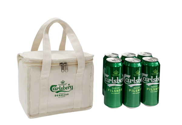 ▲칼스버그 보냉백 패키지