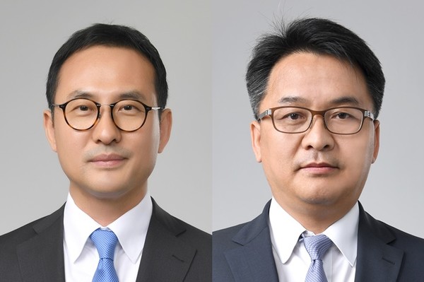 ▲(왼쪽부터)강철호 현대로보틱스 신임 대표, 박종환 현대에너지솔루션 신임 대표