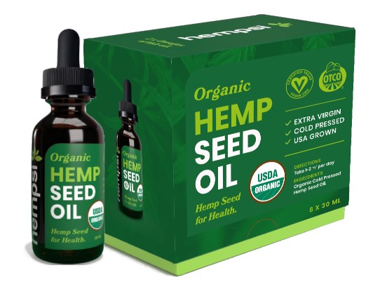 ▲햄프시 유기농 햄프씨드 오일