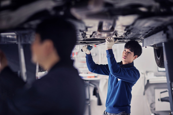 ▲스웨디시 프리미엄 서비스를 제공하고 있는 볼보 서비스센터 [사진=볼보자동차코리아]