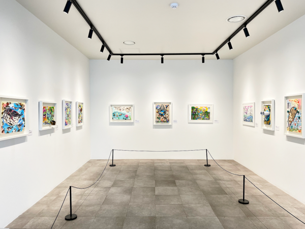 ▲별빛미술관 전시장 내부