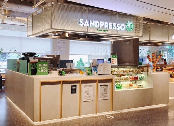 ▲샌드프레소 스페셜티 2호점 전경
