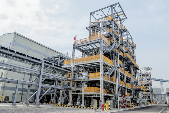 ▲LG화학 여수탄소나노튜브 2공장 [사진=LG화학]