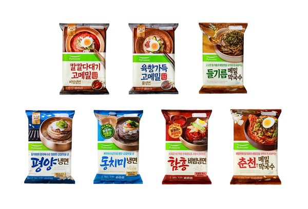 ▲풀무원 냉면·막국수 7종
