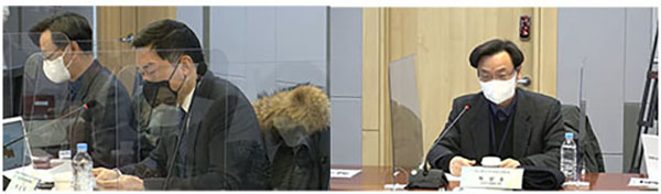▲백대용 변호사(왼쪽) 박성호 회장(오른쪽)