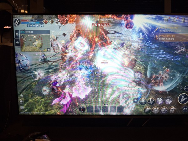 ▲더 스타라이트 인게임 보스전