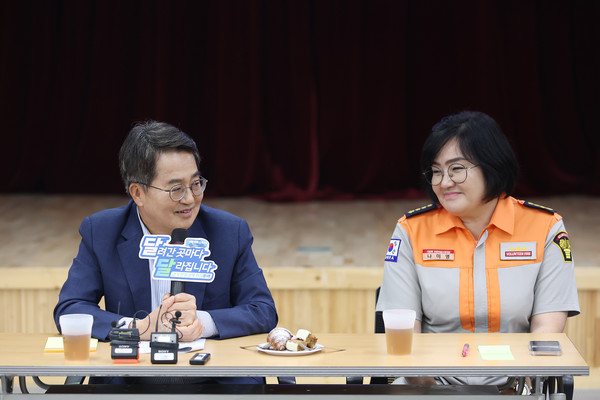 ▲김동연 경기도지사(왼쪽)