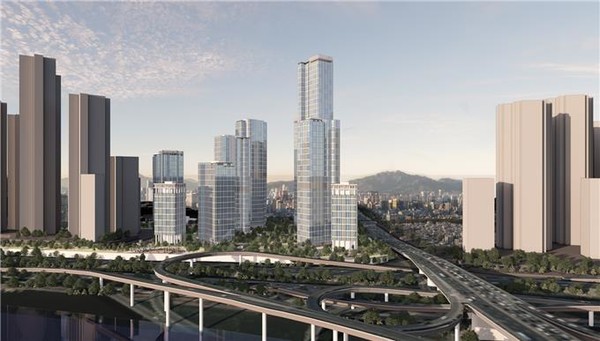 ▲압구정4구역 예상 조감도